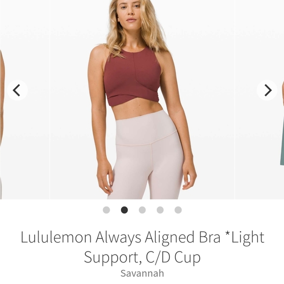 lululemon always aligned bra 6 - Picture 5 of 6